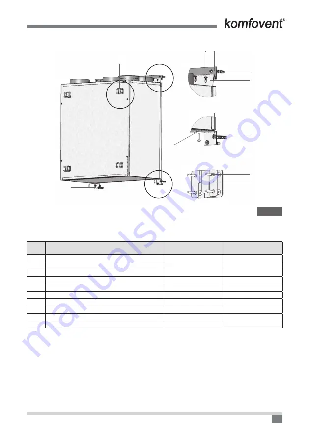 Komfovent DOMEKT ReGO 200VEW-BK Electrical Installation And Operation Manual Download Page 21