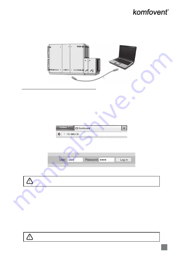 Komfovent VERSO Pro P Installation And Maintenance Service Manual Download Page 45