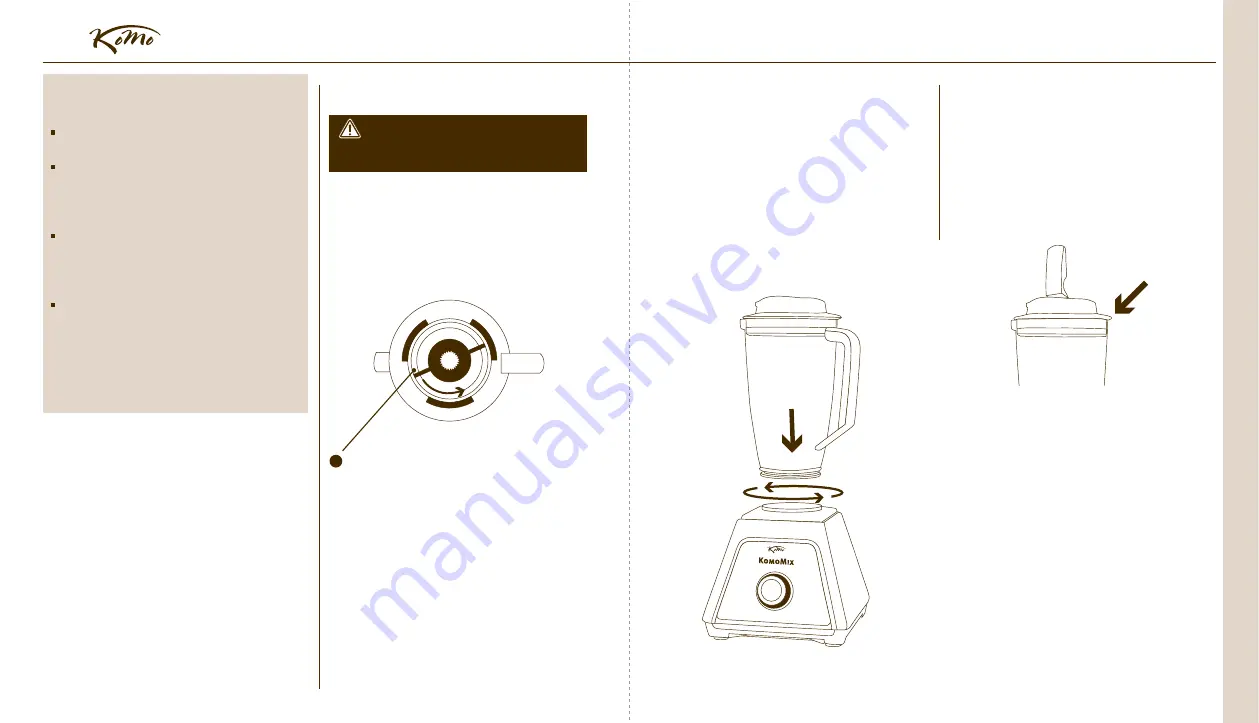 Komo KomoMix Service Manual Download Page 5