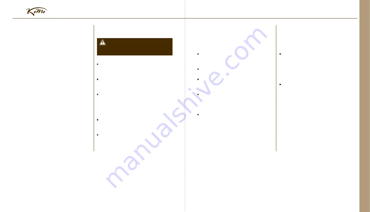 Komo KomoMix Service Manual Download Page 18