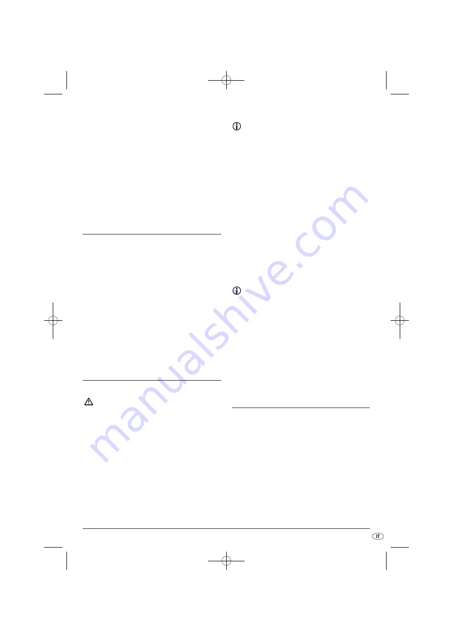 Kompernass KH 25 Operating Instructions Manual Download Page 11