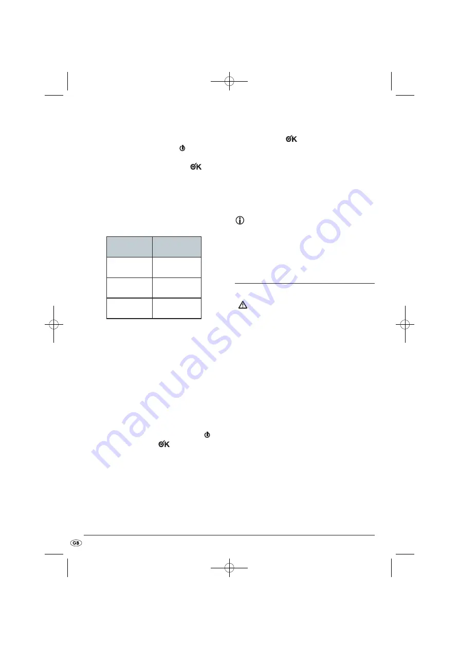 Kompernass KH 4414 Operating Instructions Manual Download Page 12