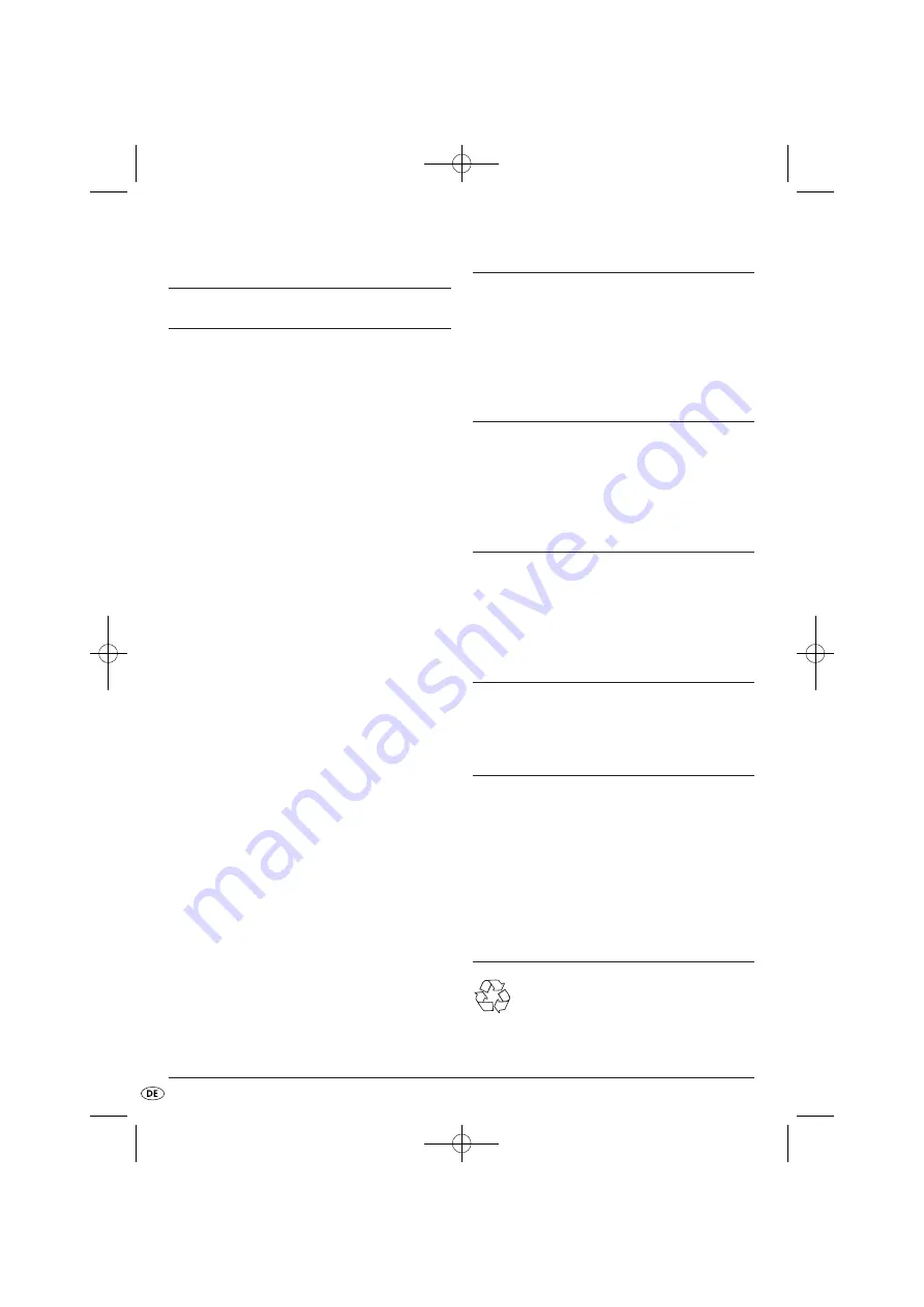 Kompernass KH 4477 Operating Instructions Manual Download Page 10