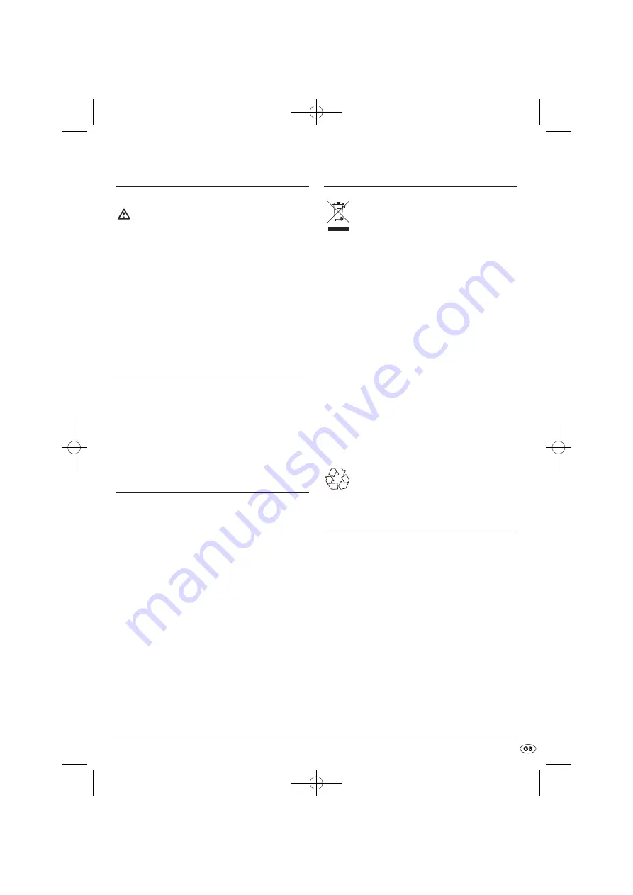 Kompernass POWERFIX KH 4008 Operating Instructions Manual Download Page 7