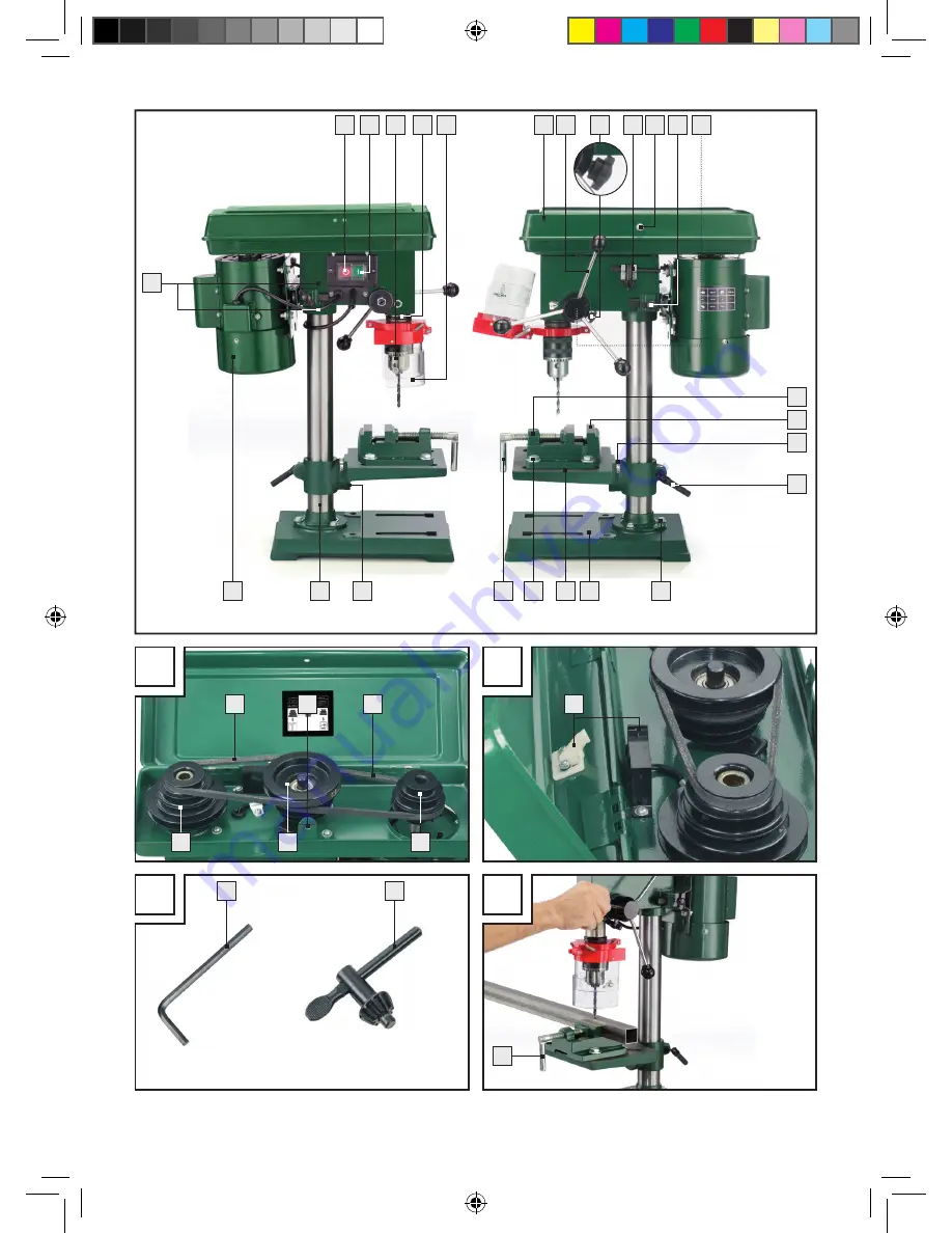 Kompernass PTBM 500 PARKSIDE Operation And Safety Notes Download Page 4