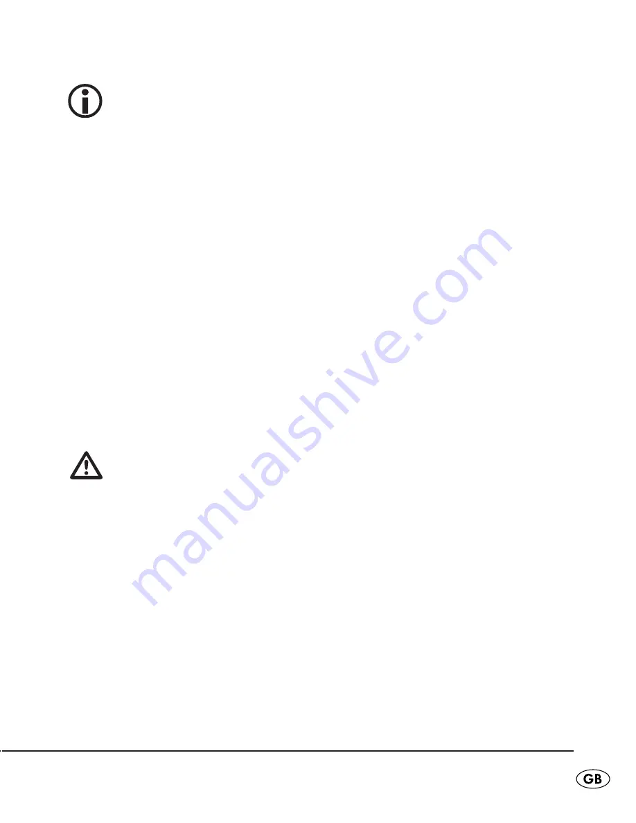 Kompernass TRONIC KH 971 Operating Instructions Manual Download Page 17