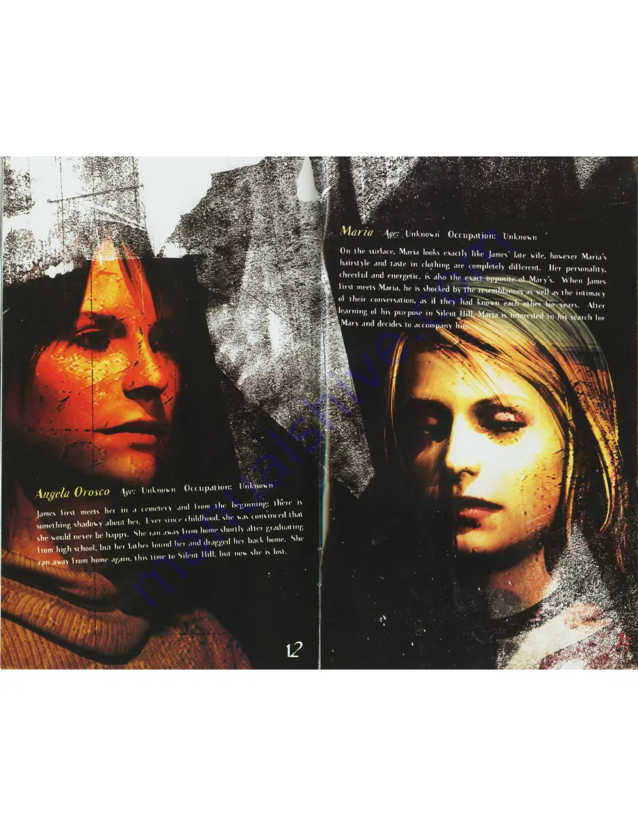 Konami SILENT HILL 2-RESTLESS DREAMS Manual Download Page 8