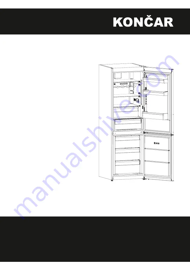 Koncar HC1A60341NDBV Instruction Booklet Download Page 1