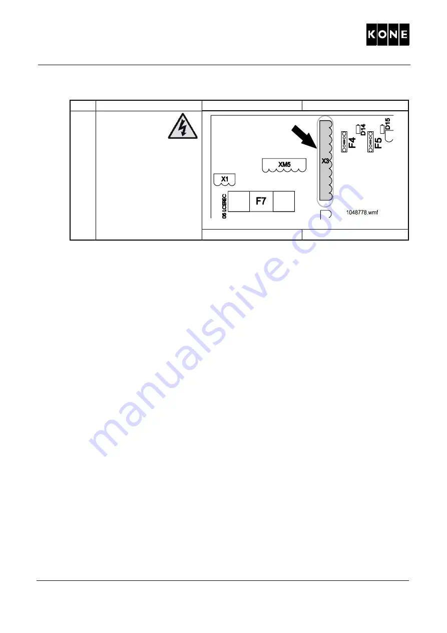 Kone MonoSpace 2.1 Series Maintenance Instruction Download Page 17