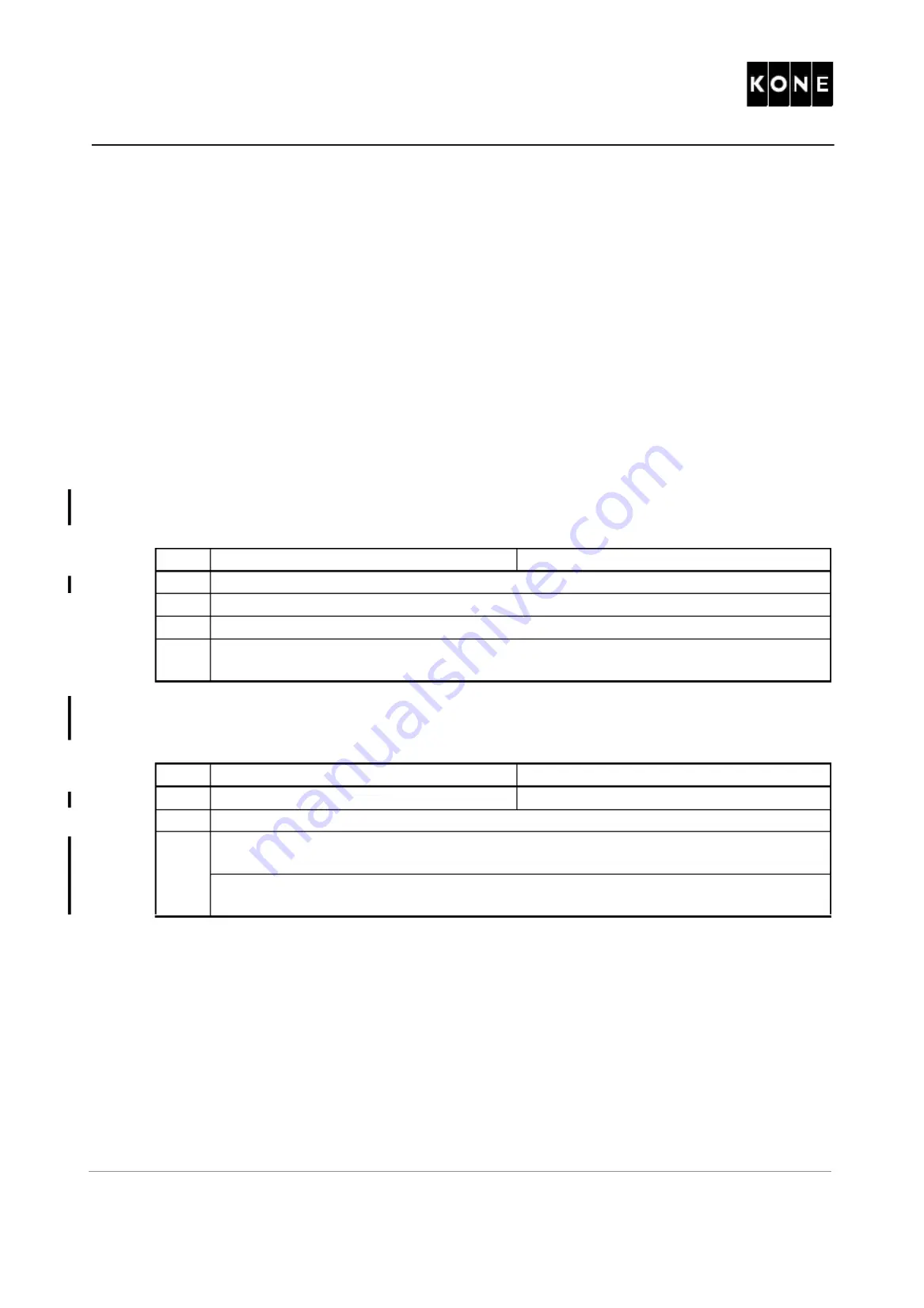 Kone V3F18 Installation Instruction Download Page 21