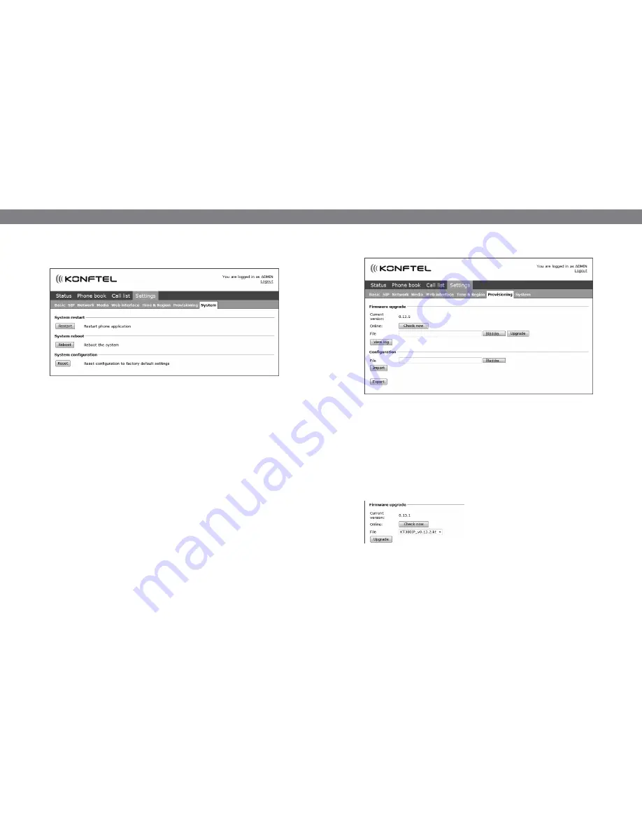 Konftel Konftel 300IP Installation And Administration Download Page 17