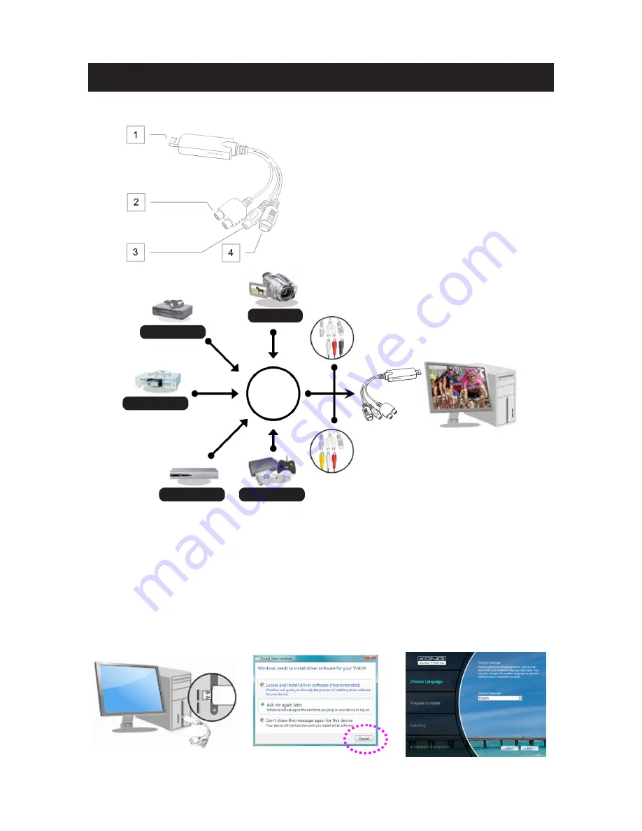 Kong CMP-USBVG6 Manual Download Page 14