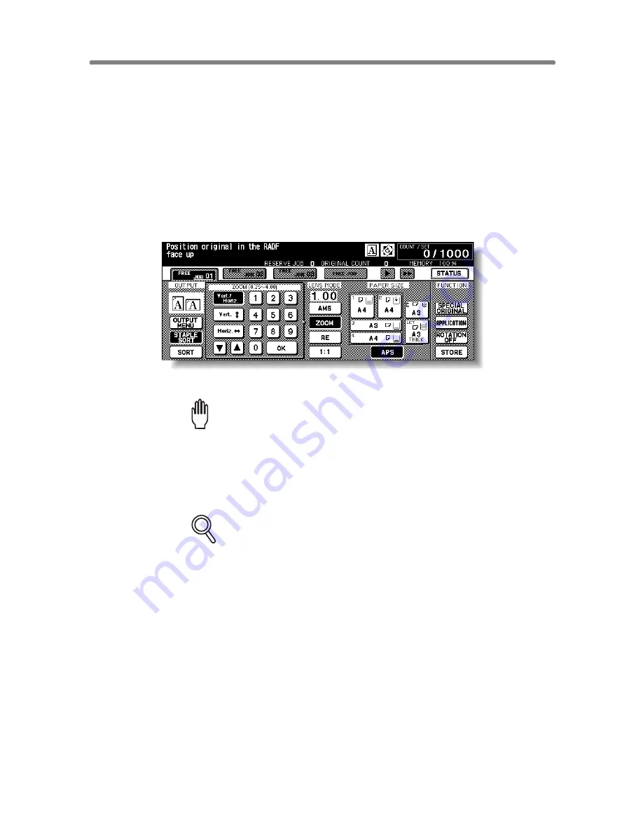 Konica Minolta 7255 Instruction Manual Download Page 86