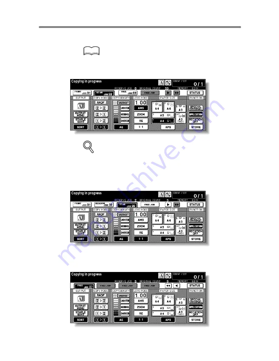 Konica Minolta 7255 Instruction Manual Download Page 106