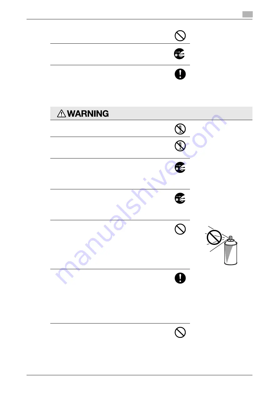 Konica Minolta Accurio Label 190 Safety Information Manual Download Page 12