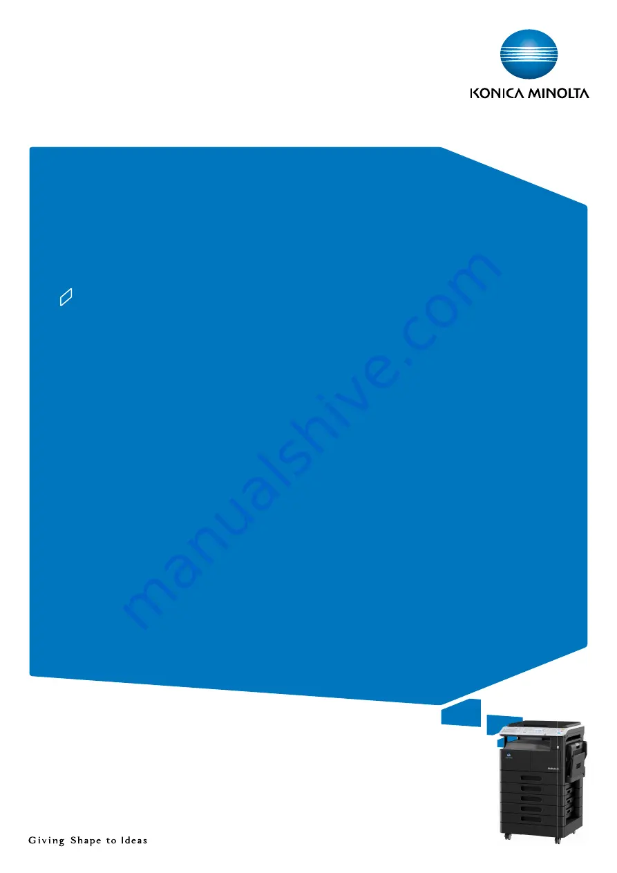 Konica Minolta bizhub 266 User Manual Download Page 1