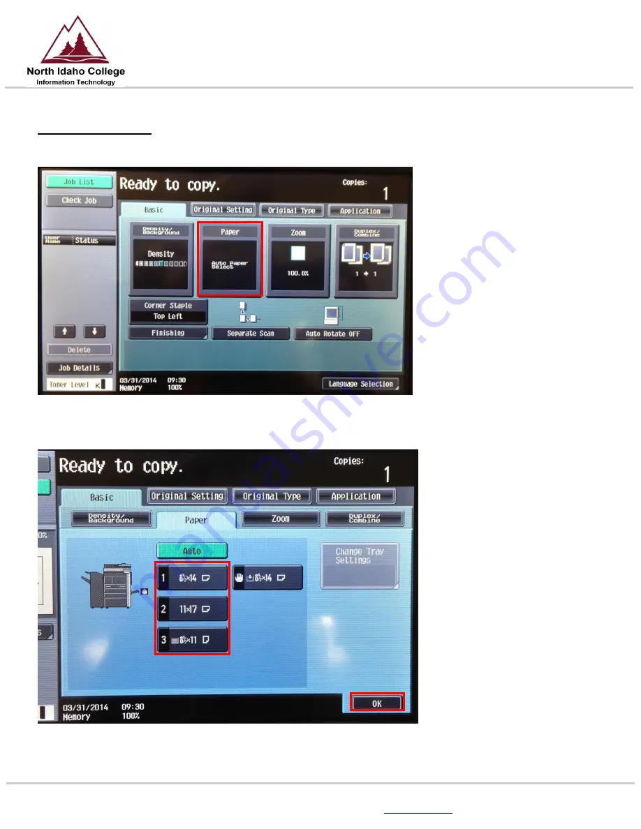 Konica Minolta bizhub 363 Quick Manual Download Page 4