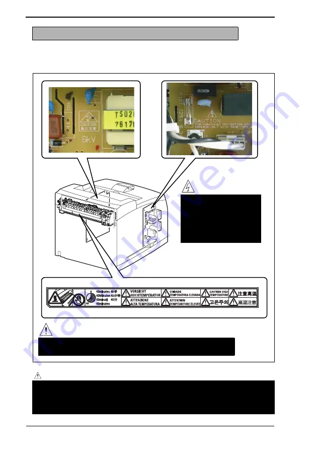 Konica Minolta bizhub 40p Service Manual Download Page 21