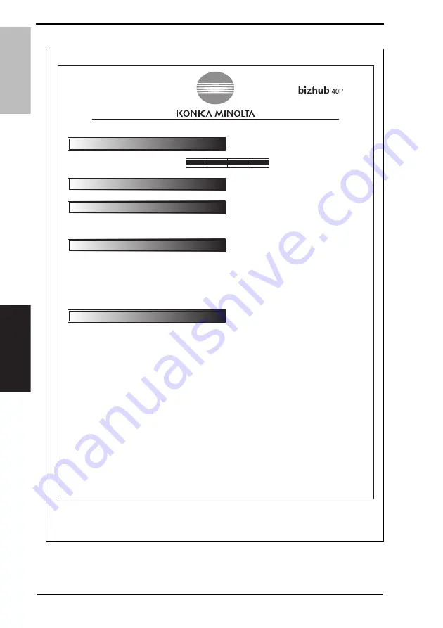 Konica Minolta bizhub 40p Service Manual Download Page 127