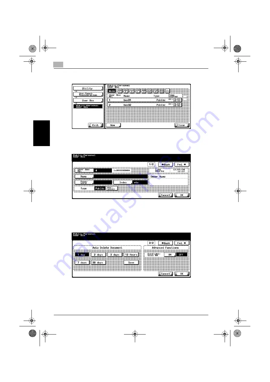 Konica Minolta BIZHUB 600 User Manual Download Page 215