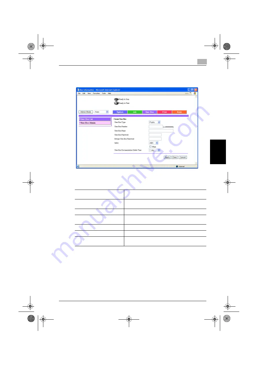 Konica Minolta BIZHUB 600 User Manual Download Page 250