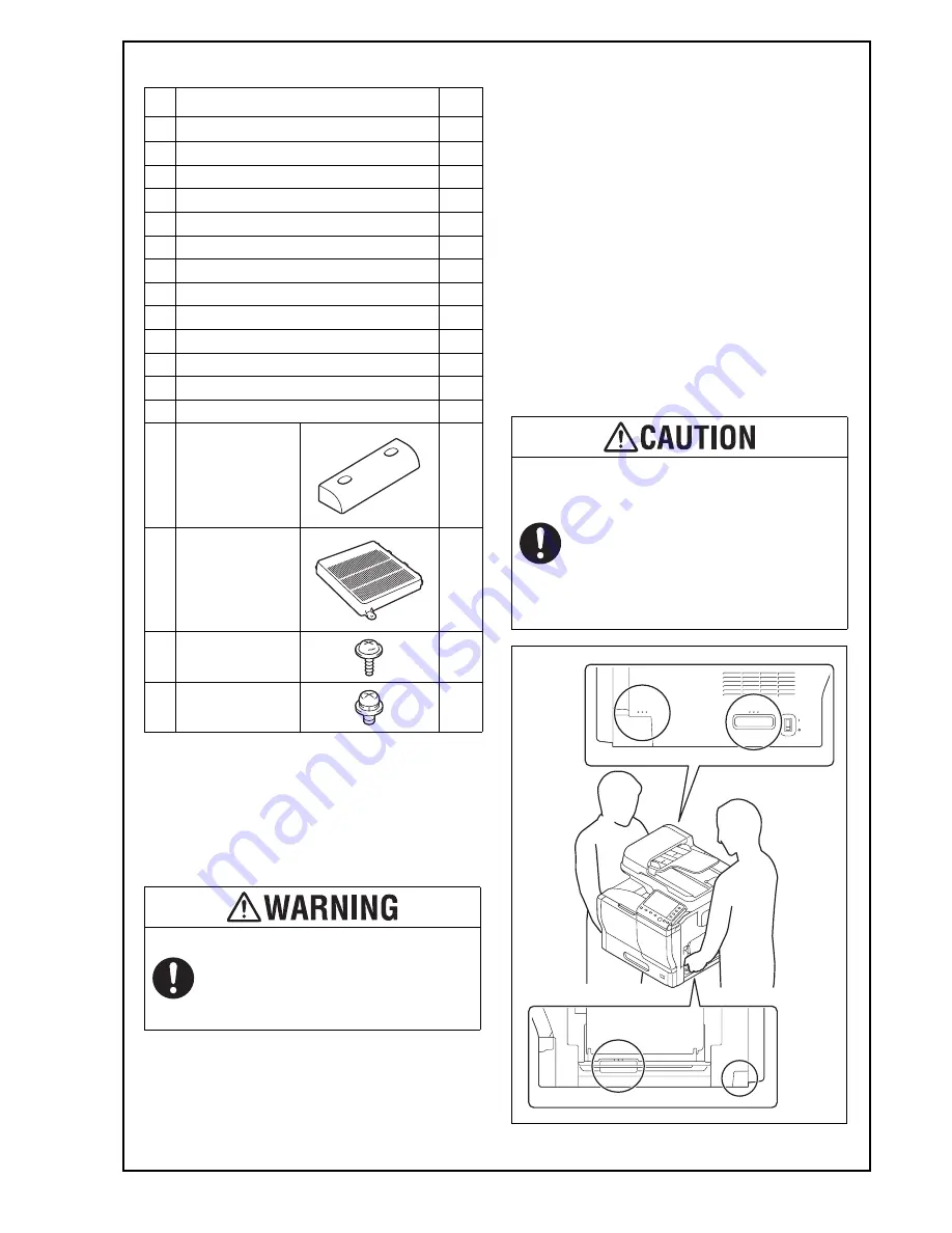 Konica Minolta Bizhub C3350 Installation Manual Download Page 3