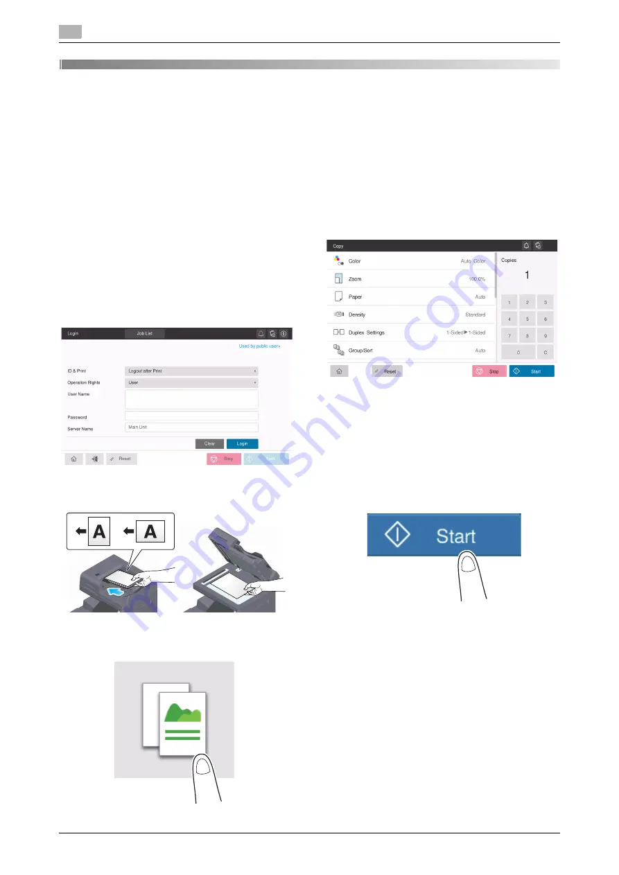 Konica Minolta bizhub C450i Quick Manual Download Page 29