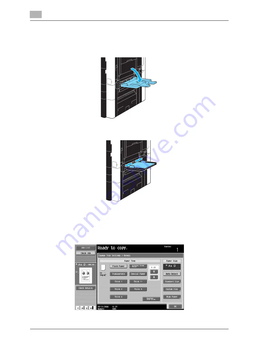 Konica Minolta bizhub C550 Series Quick Manual Download Page 31