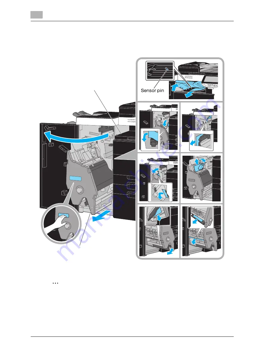 Konica Minolta bizhub C550 Series Quick Manual Download Page 35