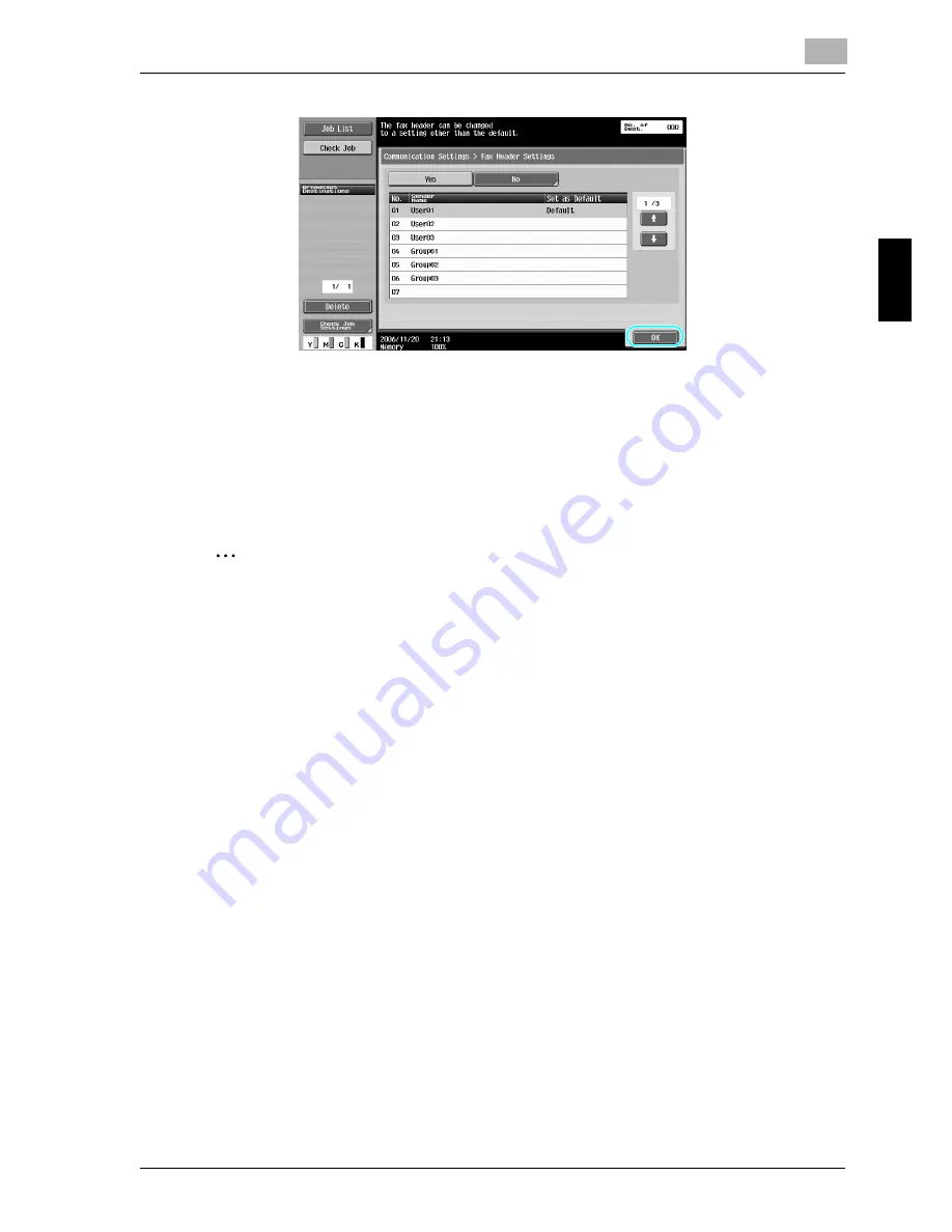 Konica Minolta bizhub C550 Series Quick Manual Download Page 130