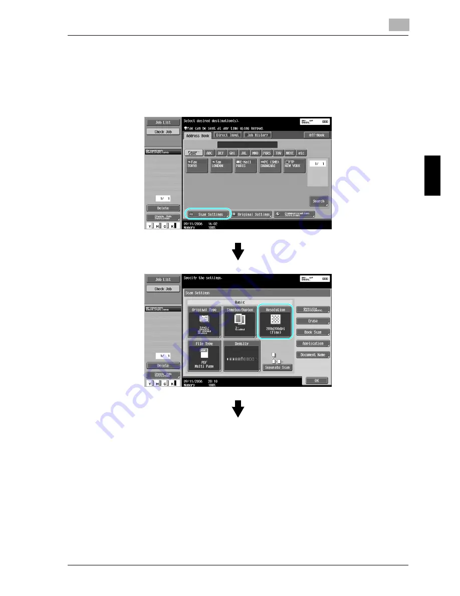 Konica Minolta bizhub C550 Series Quick Manual Download Page 152