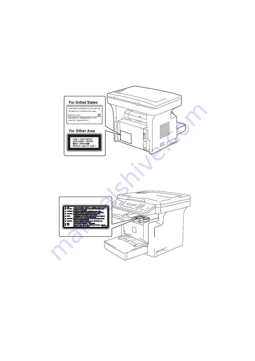 Konica Minolta Di1610 Service Manual Download Page 38