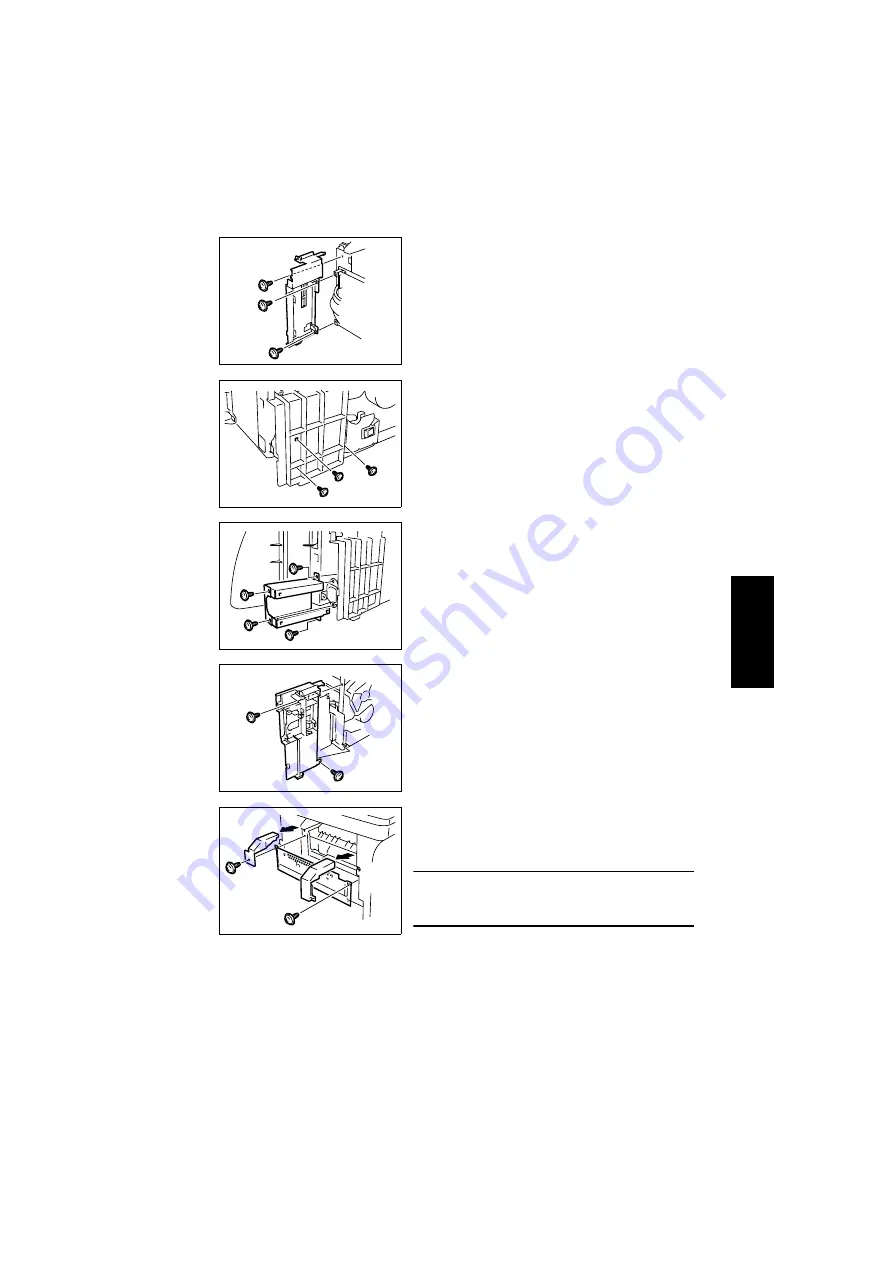 Konica Minolta Di1610 Service Manual Download Page 47