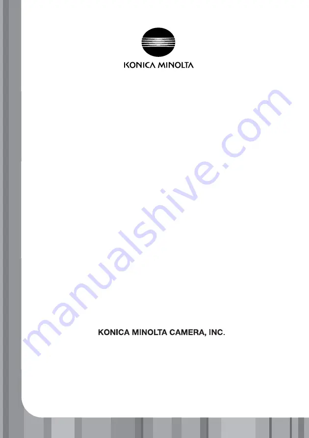 Konica Minolta DiMAGE Z2 Instruction Manual Download Page 124