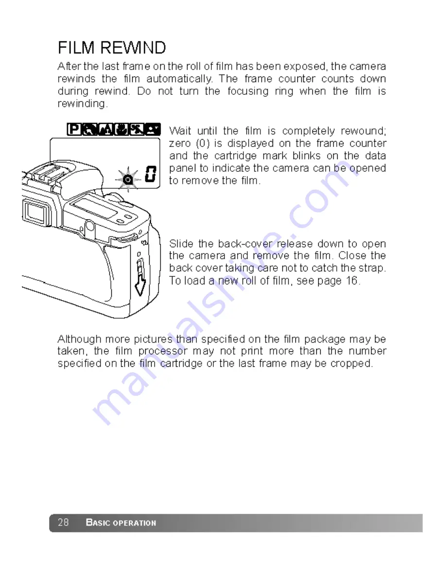 Konica Minolta DYNAX 30 Скачать руководство пользователя страница 28