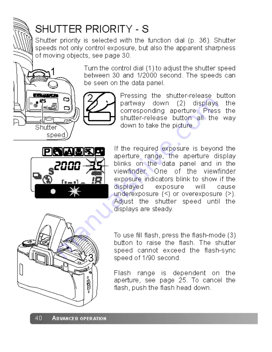 Konica Minolta DYNAX 30 Manual Download Page 40