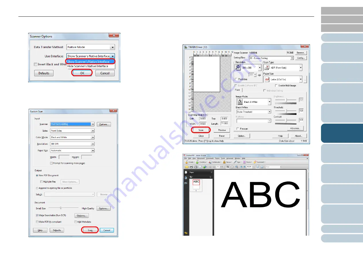 Konica Minolta Fujitsu fi-6800 Operating Manual Download Page 103