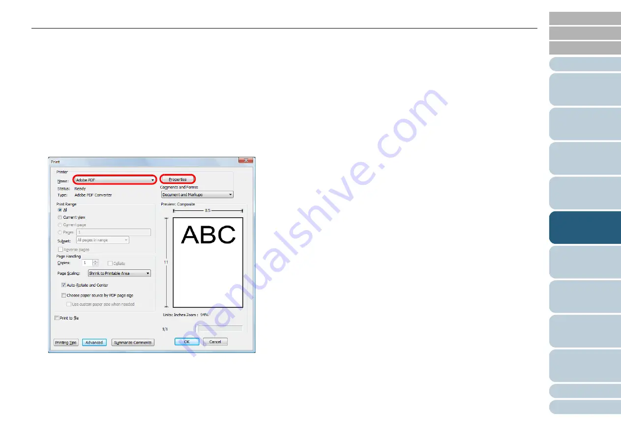 Konica Minolta Fujitsu fi-6800 Operating Manual Download Page 104