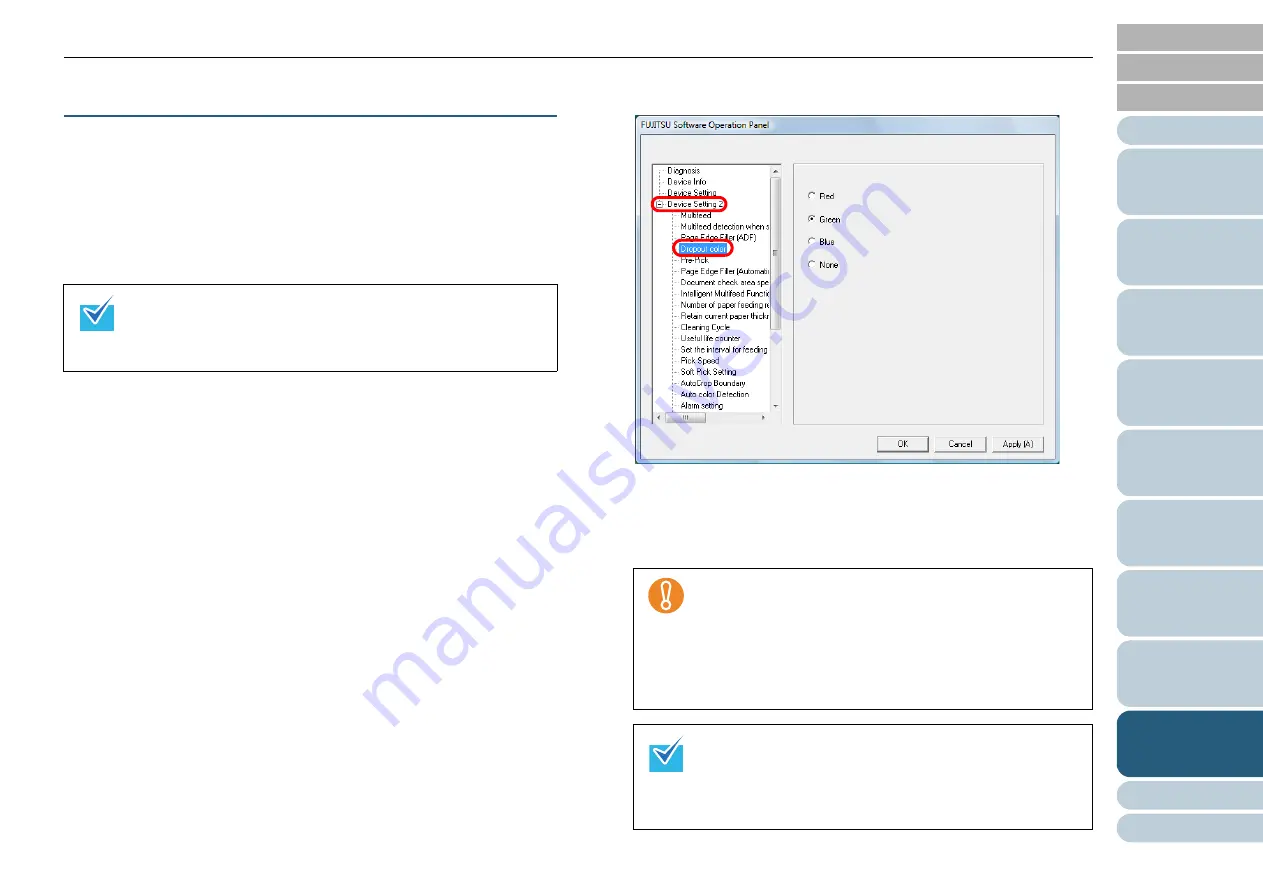 Konica Minolta Fujitsu fi-6800 Operating Manual Download Page 190