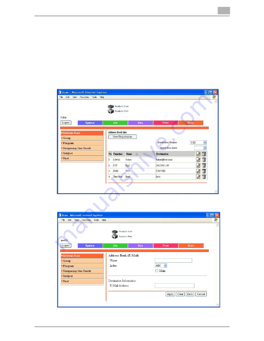 Konica Minolta Image Controller IC-402 User Manual Download Page 249