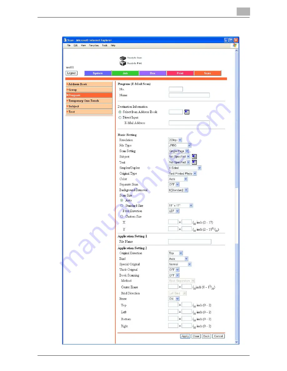 Konica Minolta Image Controller IC-402 Скачать руководство пользователя страница 261