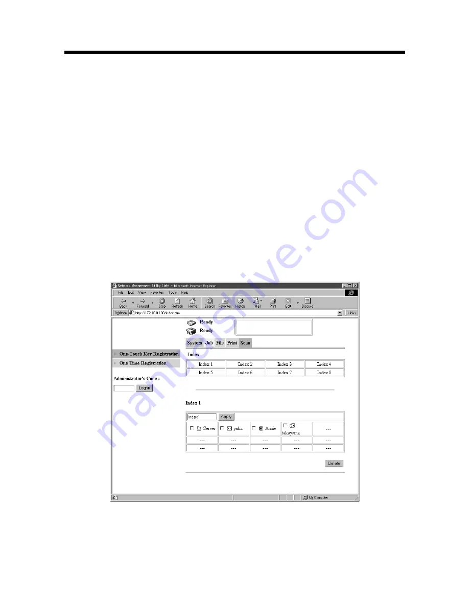 Konica Minolta IP-711 User Manual Download Page 119