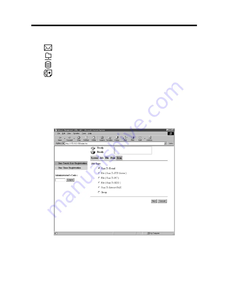 Konica Minolta IP-711 User Manual Download Page 120