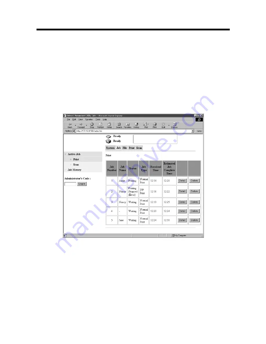 Konica Minolta IP-711 User Manual Download Page 135