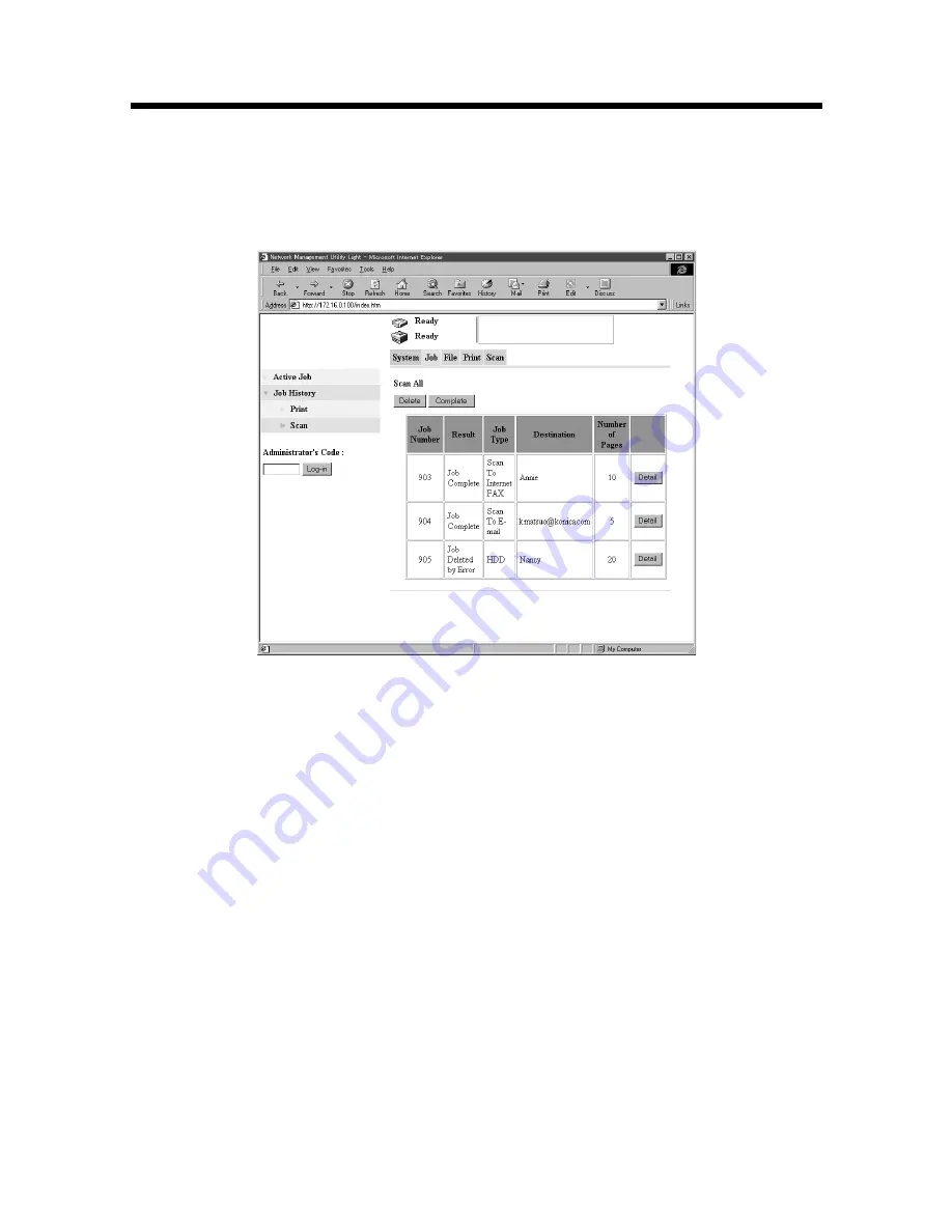 Konica Minolta IP-711 Скачать руководство пользователя страница 166