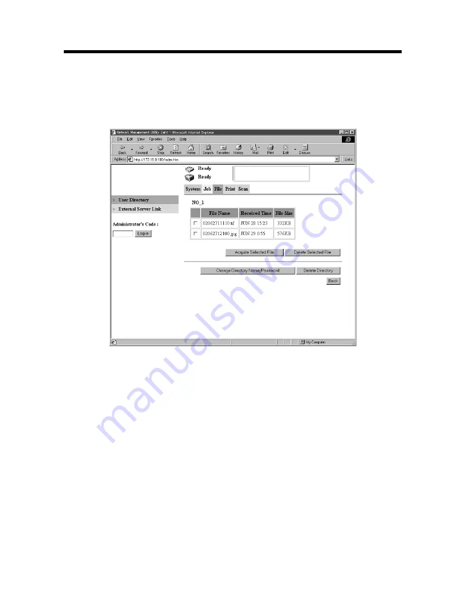 Konica Minolta IP-711 User Manual Download Page 168