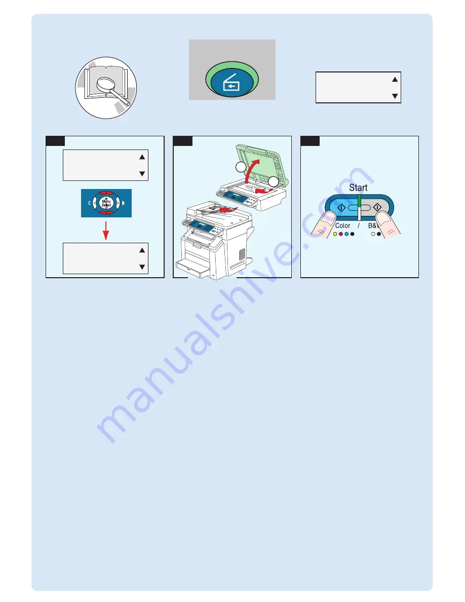 Konica Minolta Magicolor 2590 MF Quick Manual Download Page 7