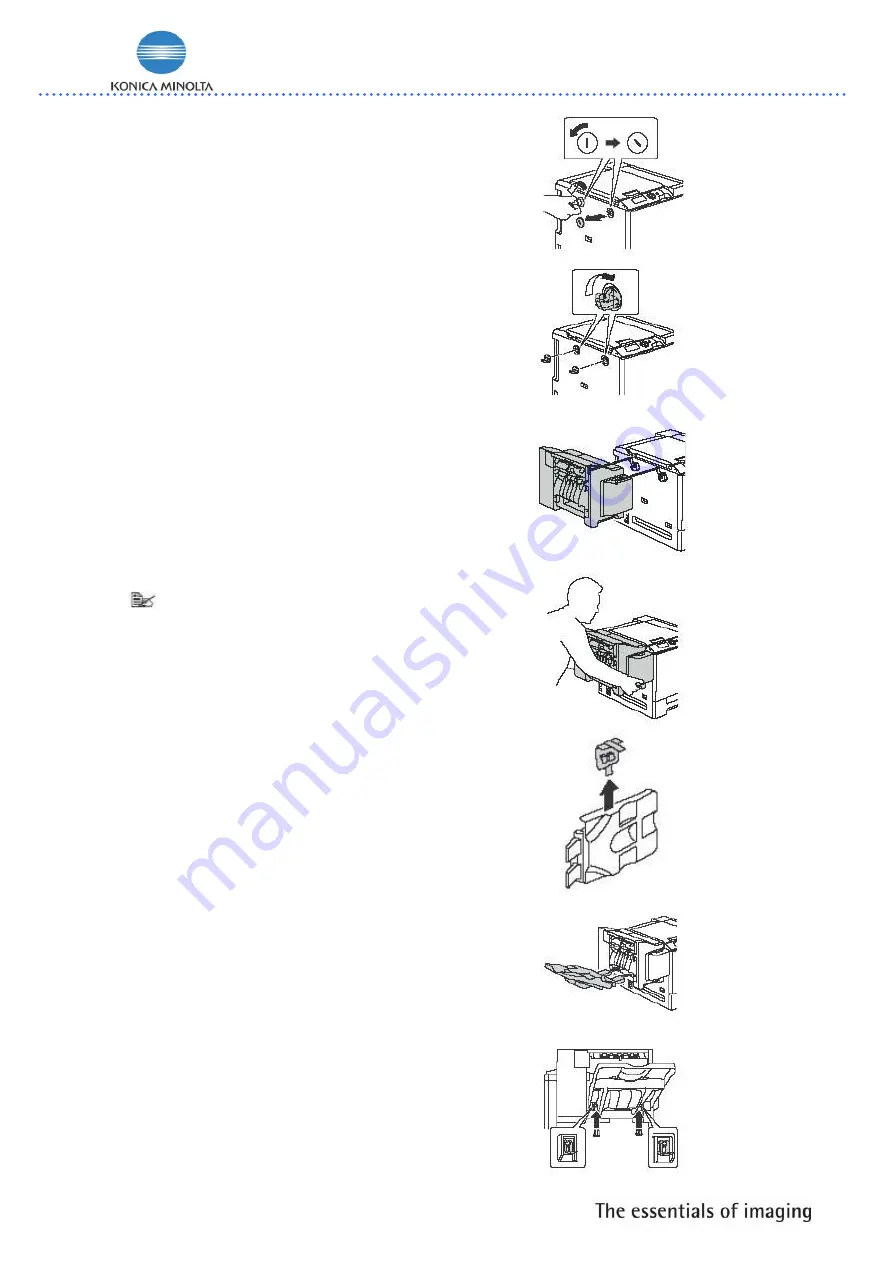 Konica Minolta Magicolor 5550 Instructions Manual Download Page 7