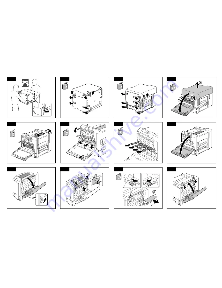 Konica Minolta magicolor 5650 Installation Manual Download Page 3