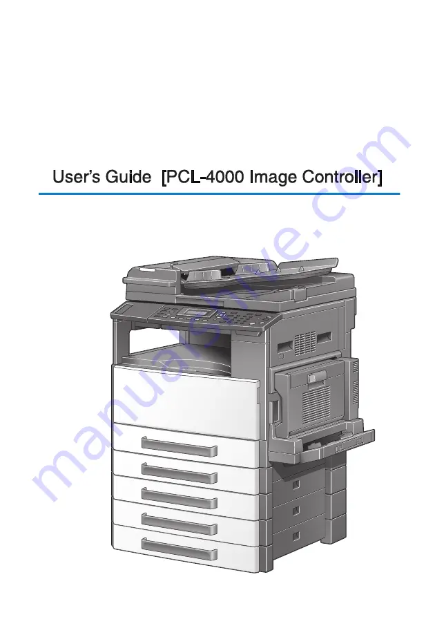 Konica Minolta PCL-400 User Manual Download Page 1